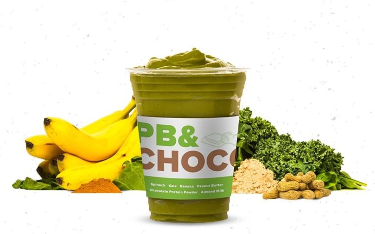 Peanut Butter & Chocolate smoothie
